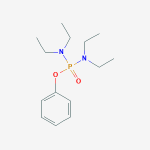 Phenyl N,N,N',N'-tetraethylphosphorodiamidate