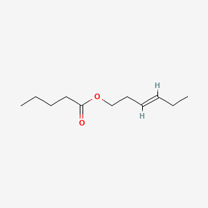 molecular formula C11H20O2 B1623105 (E)-Hex-3-enyl valerate CAS No. 56922-81-7