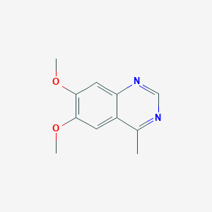 molecular formula C11H12N2O2 B1623114 6,7-二甲氧基-4-甲基喹唑啉 CAS No. 4015-31-0