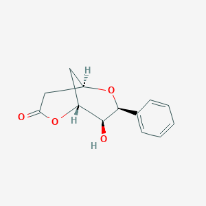 molecular formula C13H14O4 B162313 9-脱氧勾尼皮酮 CAS No. 136685-37-5