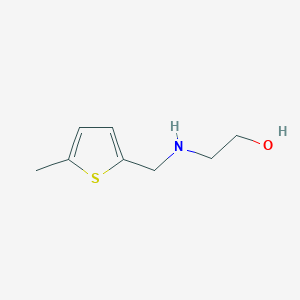 molecular formula C8H13NOS B1623131 Ethanol, 2-[[(5-methyl-2-thienyl)methyl]amino]- CAS No. 721958-87-8