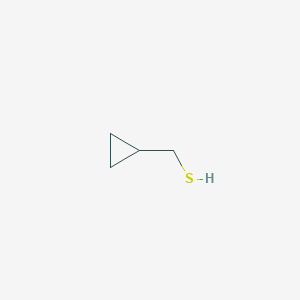 molecular formula C4H8S B1623132 Cyclopropylmethanethiol CAS No. 5617-79-8