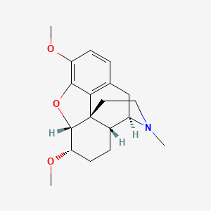 (4R,4aR,7S,7aR,12bS)-7,9-dimethoxy-3-methyl-2,4,4a,5,6,7,7a,13-octahydro-1H-4,12-methanobenzofuro[3,2-e]isoquinoline