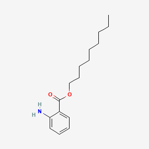 molecular formula C16H25NO2 B1623179 Nonyl anthranilate CAS No. 72724-82-4