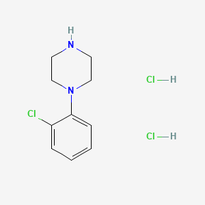 molecular formula C10H15Cl3N2 B1623184 1-(2-Chlorophenyl)piperazine dihydrochloride CAS No. 76835-05-7