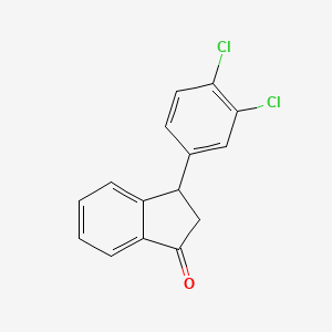 3-(3,4-Dichlorophenyl)indan-1-one