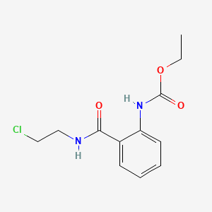 Ethyl (2-((2-chloroethyl)aminocarbonyl)phenyl)carbamate