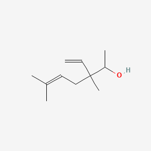 molecular formula C11H20O B1623190 3,6-Dimethyl-3-vinylhept-5-en-2-ol CAS No. 85136-10-3