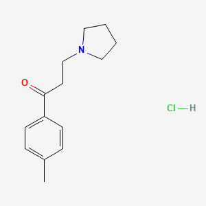 1-(4-Methylphenyl)-3-(1-pyrrolidinyl)propan-1-one hydrochloride
