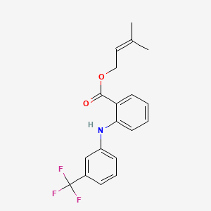 molecular formula C19H18F3NO2 B1623207 Prefenamate CAS No. 57775-28-7