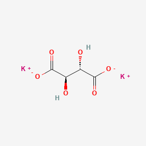 Dipotassium (R*,S*)-tartrate
