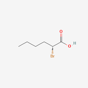 molecular formula C6H11BrO2 B1623235 (R)-2-Bromohexanoic acid CAS No. 91423-83-5