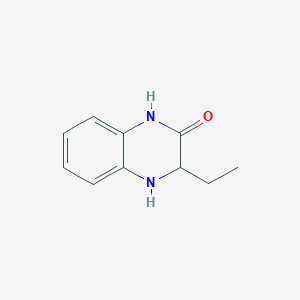 molecular formula C10H12N2O B1623267 3-Ethyl-3,4-dihydroquinoxalin-2(1H)-one CAS No. 66366-98-1