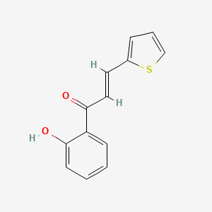 molecular formula C13H10O2S B1623278 1-(2-Hydroxyphenyl)-3-(thiophen-2-yl)prop-2-en-1-one CAS No. 2875-22-1