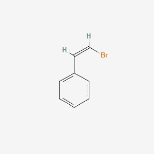 molecular formula C8H7B B1623288 (Z)-beta-Bromostyrene CAS No. 588-73-8