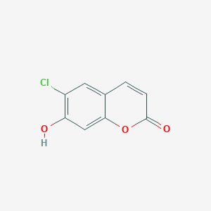 molecular formula C9H5ClO3 B1623289 6-氯-7-羟基色烯-2-酮 CAS No. 87893-58-1