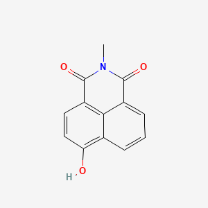 molecular formula C13H9NO3 B1623295 6-Hydroxy-2-methylbenzo[de]isoquinoline-1,3-dione CAS No. 784-03-2