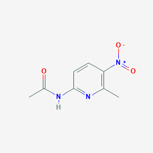 molecular formula C8H9N3O3 B1623318 N-(6-methyl-5-nitropyridin-2-yl)acetamide CAS No. 5671-68-1