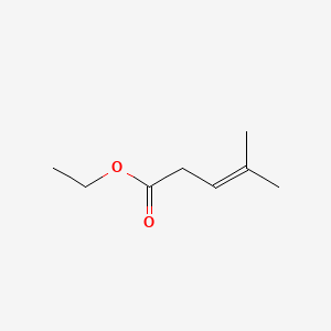 molecular formula C8H14O2 B1623349 Ethyl 4-methyl-3-pentenoate CAS No. 6849-18-9