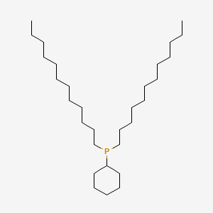 molecular formula C30H61P B1623363 Cyclohexyldidodecylphosphine CAS No. 84030-08-0