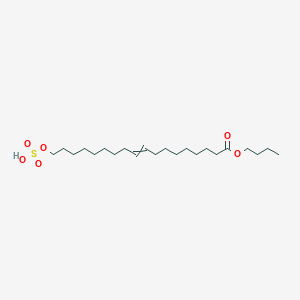 Butyl 18-sulfooxyoctadec-9-enoate