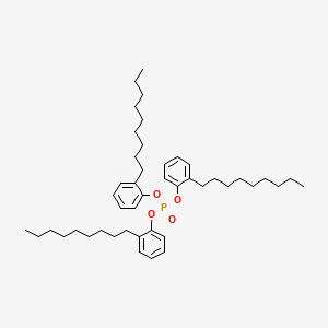 molecular formula C45H69O4P B1623372 Tris(nonylphenyl) phosphate CAS No. 26569-53-9