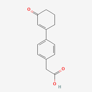 molecular formula C14H14O3 B1623381 Lexofenac CAS No. 41387-02-4