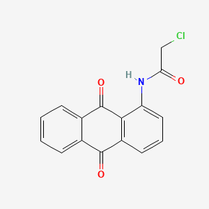 molecular formula C16H10ClNO3 B1623410 2-chloro-N-(9,10-dioxo-9,10-dihydroanthracen-1-yl)acetamide CAS No. 20149-91-1
