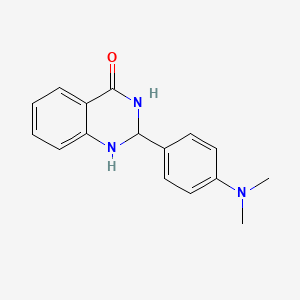 2-(4-(dimethylamino)phenyl)-2,3-dihydroquinazolin-4(1H)-one