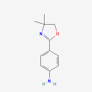 4-(4,4-Dimethyl-4,5-dihydro-1,3-oxazol-2-yl)aniline