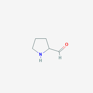 molecular formula C5H9NO B1623420 Pyrrolidine-2-carbaldehyde CAS No. 61480-98-6