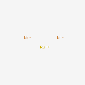 molecular formula Br2Ru B1623433 Ruthenium(2+) dibromide CAS No. 59201-36-4