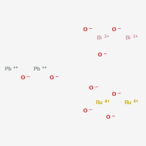 molecular formula Bi2O9Pb2Ru2 B1623439 Bismuth lead ruthenium oxide CAS No. 65229-22-3