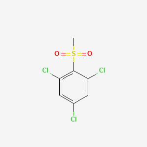 molecular formula C7H5Cl3O2S B1623466 1,3,5-Trichloro-(2-methylsulfonyl)benzene CAS No. 89692-93-3
