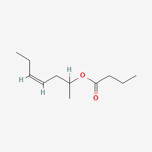 (Z)-1-Methylhex-3-enyl butyrate