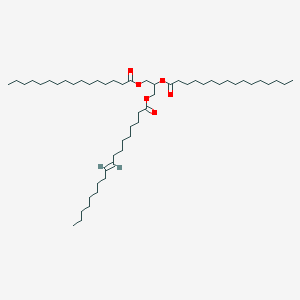 molecular formula C53H100O6 B1623491 2,3-di(hexadecanoyloxy)propyl (E)-octadec-9-enoate CAS No. 37179-82-1