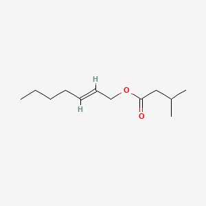 molecular formula C12H22O2 B1623499 (E)-Hept-2-enyl isovalerate CAS No. 94109-97-4