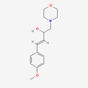 molecular formula C15H21NO3 B1623509 Metostilenol CAS No. 103980-45-6