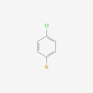 Benzene, 1-chloro-4-silyl-