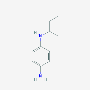 B162360 4-N-butan-2-ylbenzene-1,4-diamine CAS No. 10029-30-8