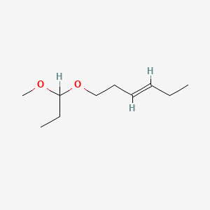 molecular formula C10H20O2 B1623659 (E)-1-(1-Methoxypropoxy)hex-3-ene CAS No. 97358-54-8
