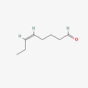 molecular formula C8H14O B1623671 5-Octenal, (5Z)- CAS No. 41547-22-2