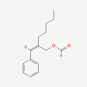 molecular formula C15H20O2 B1623734 alpha-Amylcinnamyl formate CAS No. 7493-79-0
