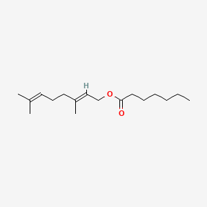 molecular formula C17H30O2 B1623740 Geranyl heptanoate CAS No. 73019-15-5