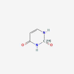 molecular formula C4H4N2O2 B1623742 2,4(1H,3H)-Pyrimidinedione-14C CAS No. 2920-92-5