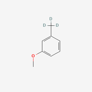 molecular formula C8H10O B1623758 1-Methoxy-3-methyl-d3-benzene CAS No. 20369-34-0