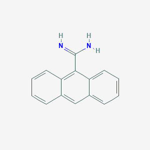 B1623772 Anthracene-9-carboximidamide CAS No. 885956-20-7