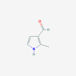 molecular formula C6H7NO B1623783 2-methyl-1H-pyrrole-3-carbaldehyde CAS No. 17619-39-5