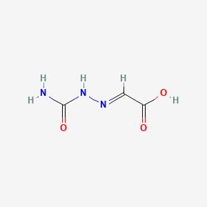 molecular formula C3H5N3O3 B1623796 ((Aminocarbonyl)hydrazono)acetic acid CAS No. 928-73-4