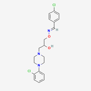 molecular formula C20H23Cl2N3O2 B1623810 Peraclopone CAS No. 96164-19-1